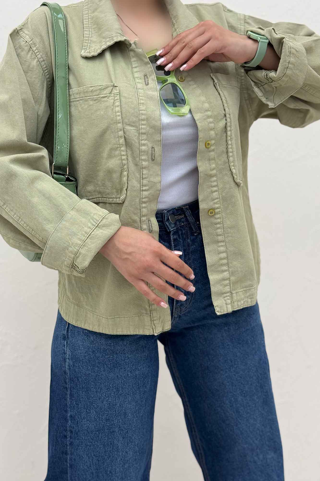 مانتو کتان پایین هلال TR