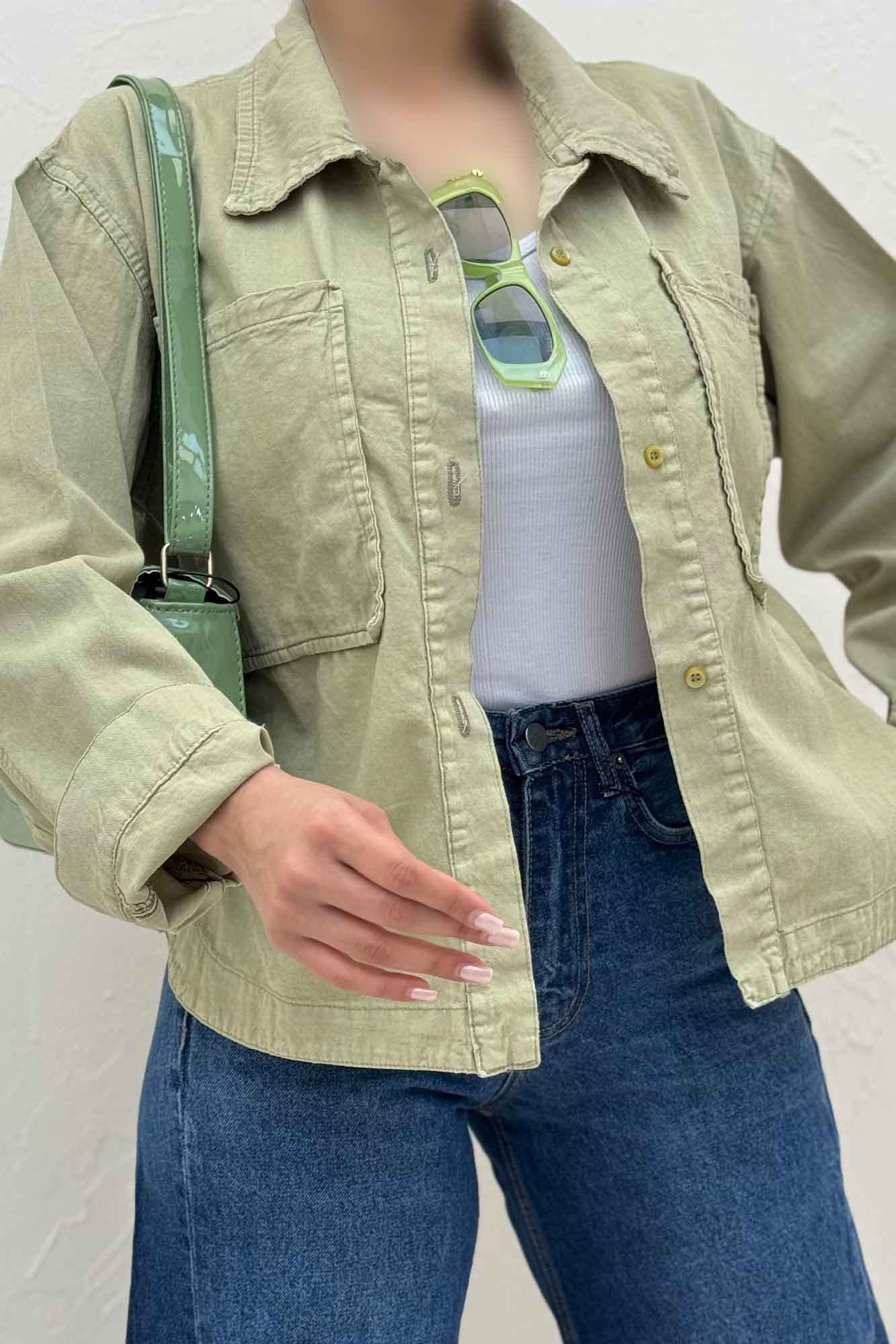 مانتو کتان پایین هلال TR