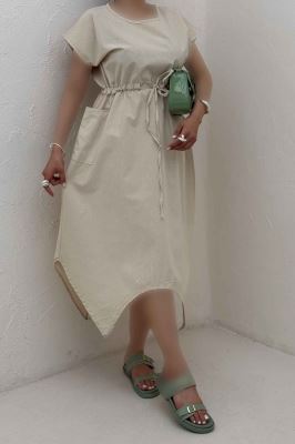 سارافن حلقه ای لینن گمر گت دار