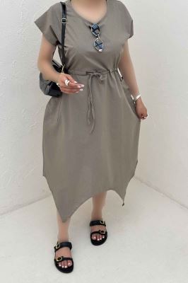 سارافن حلقه ای لینن گمر گت دار