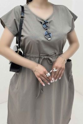 سارافن حلقه ای لینن گمر گت دار