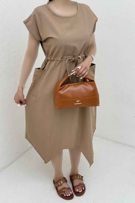 سارافن حلقه ای لینن گمر گت دار