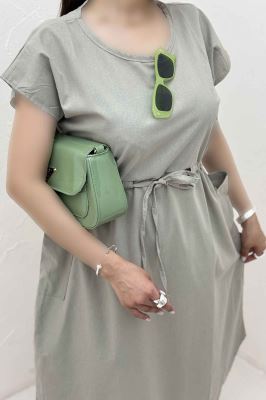 سارافن حلقه ای لینن گمر گت دار