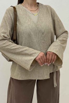 شومیز مانتویی چپ و راستی شانتون زارا