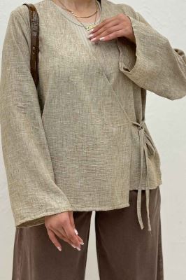 شومیز مانتویی چپ و راستی شانتون زارا