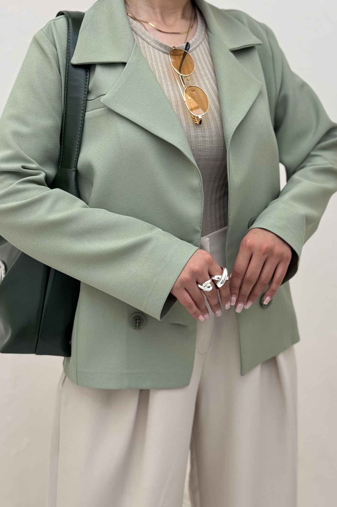 کت مازراتی کجراه 4 دکمه کمر ساسون