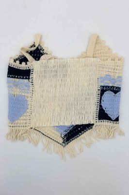 کراپ تاپ مکرومه کد 03