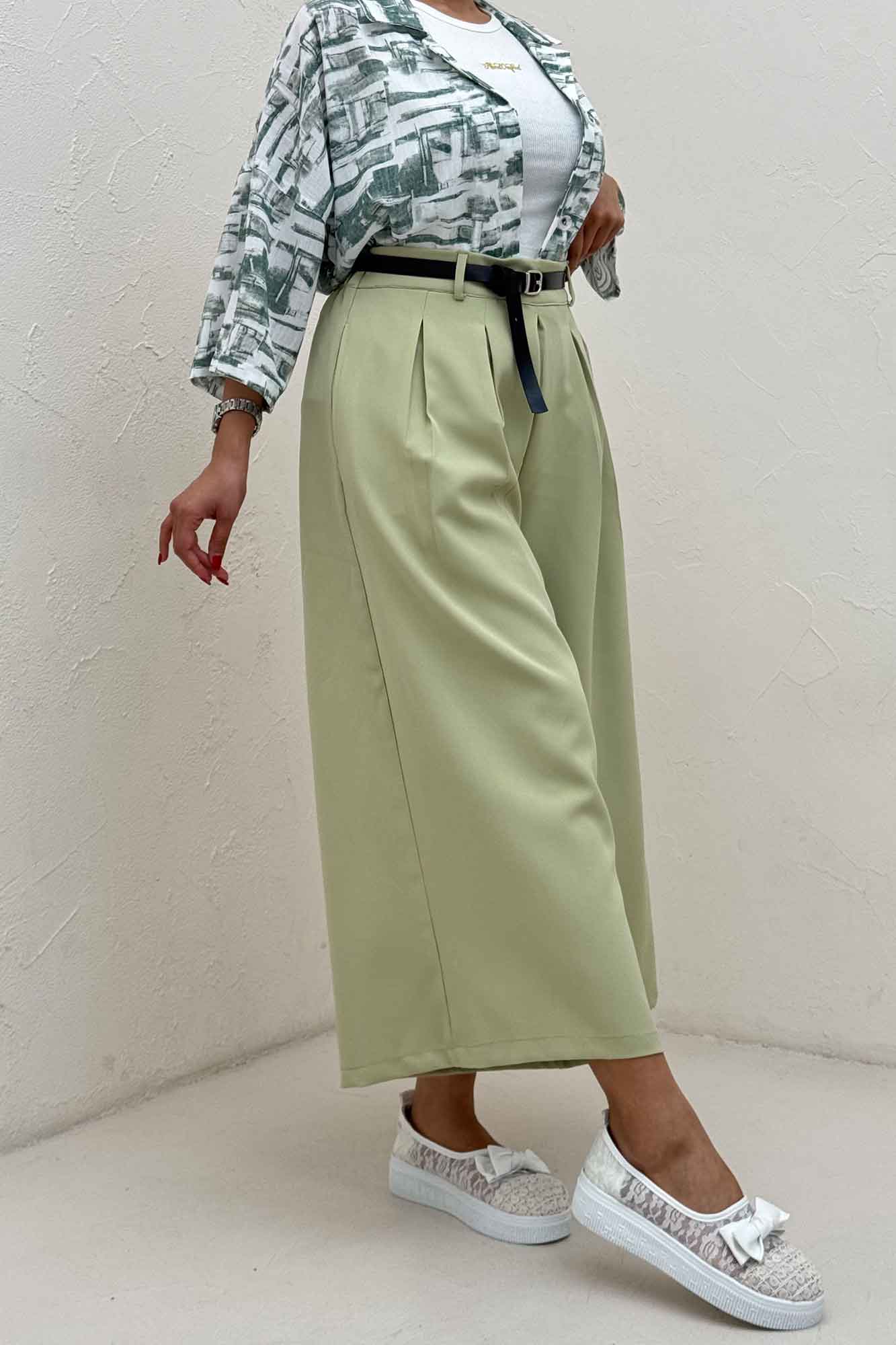 دامن شلواری مازراتی جلو پیله