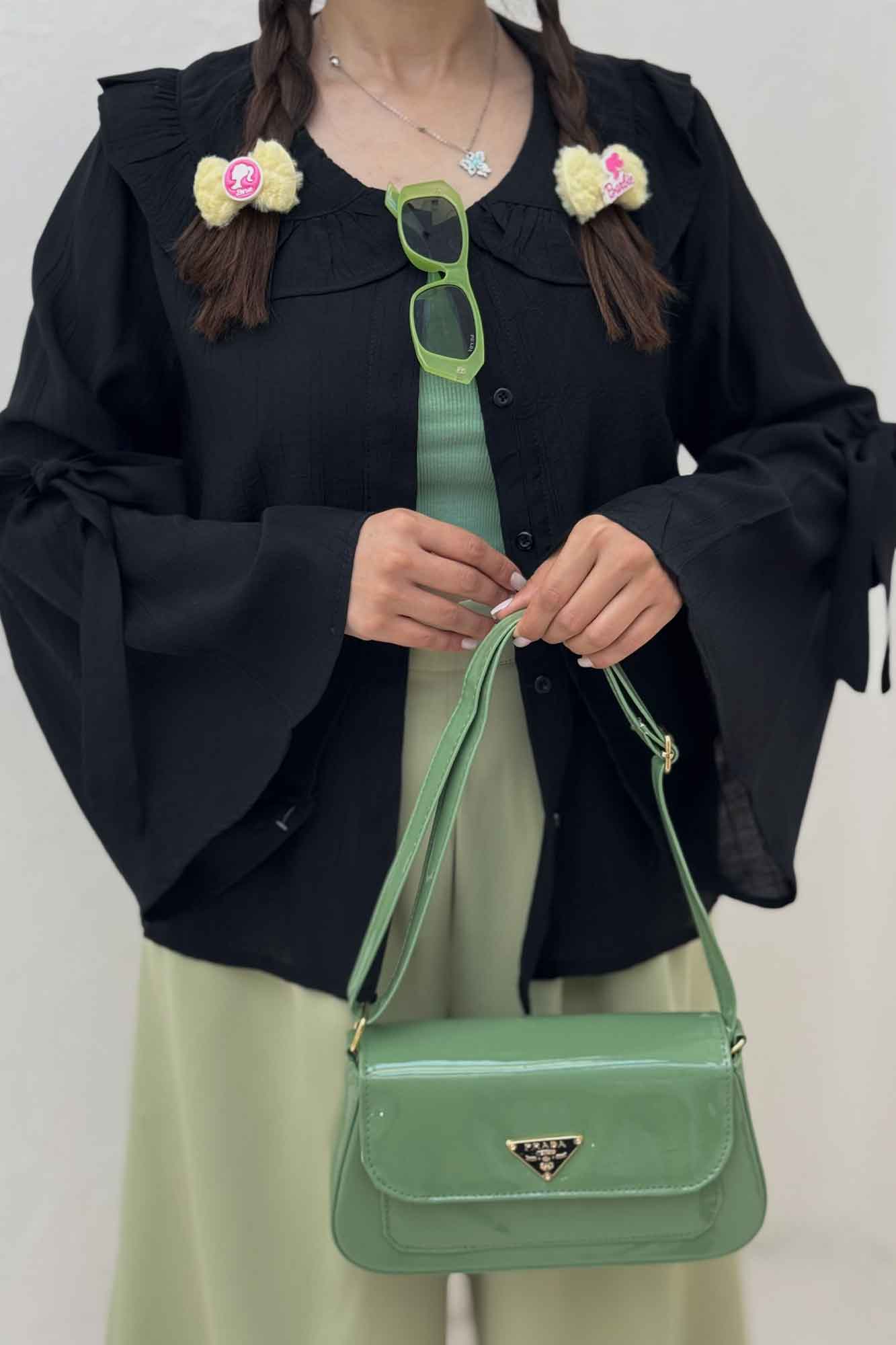 شومیز مانتویی کریشه زارا تیلز