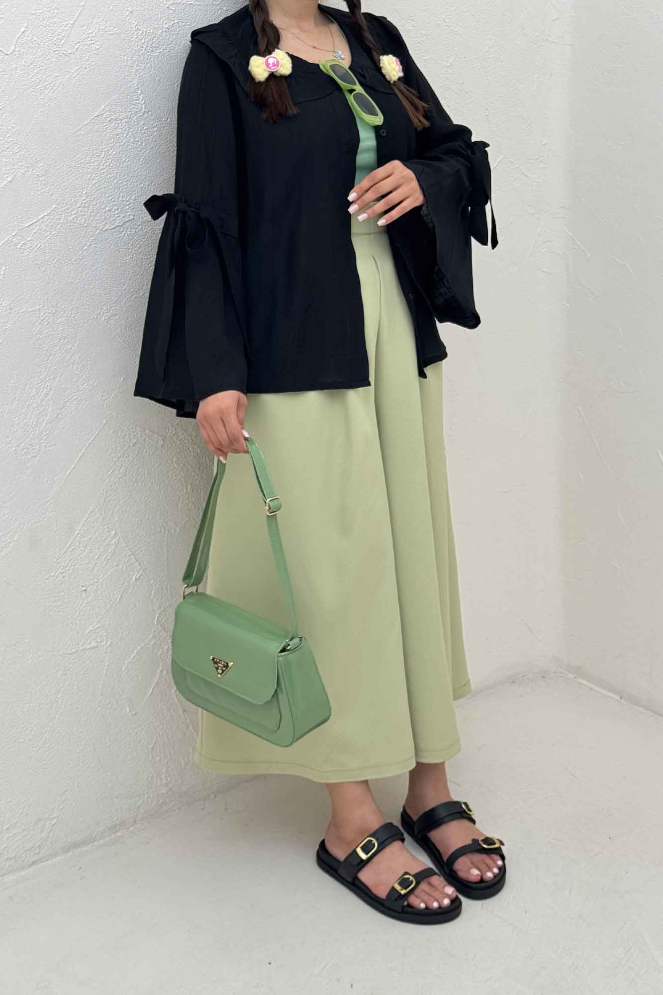 شومیز مانتویی کریشه زارا تیلز