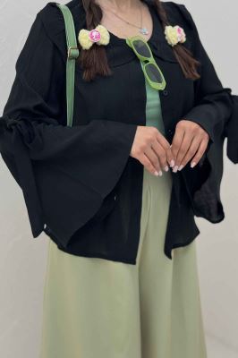 شومیز مانتویی کریشه زارا تیلز