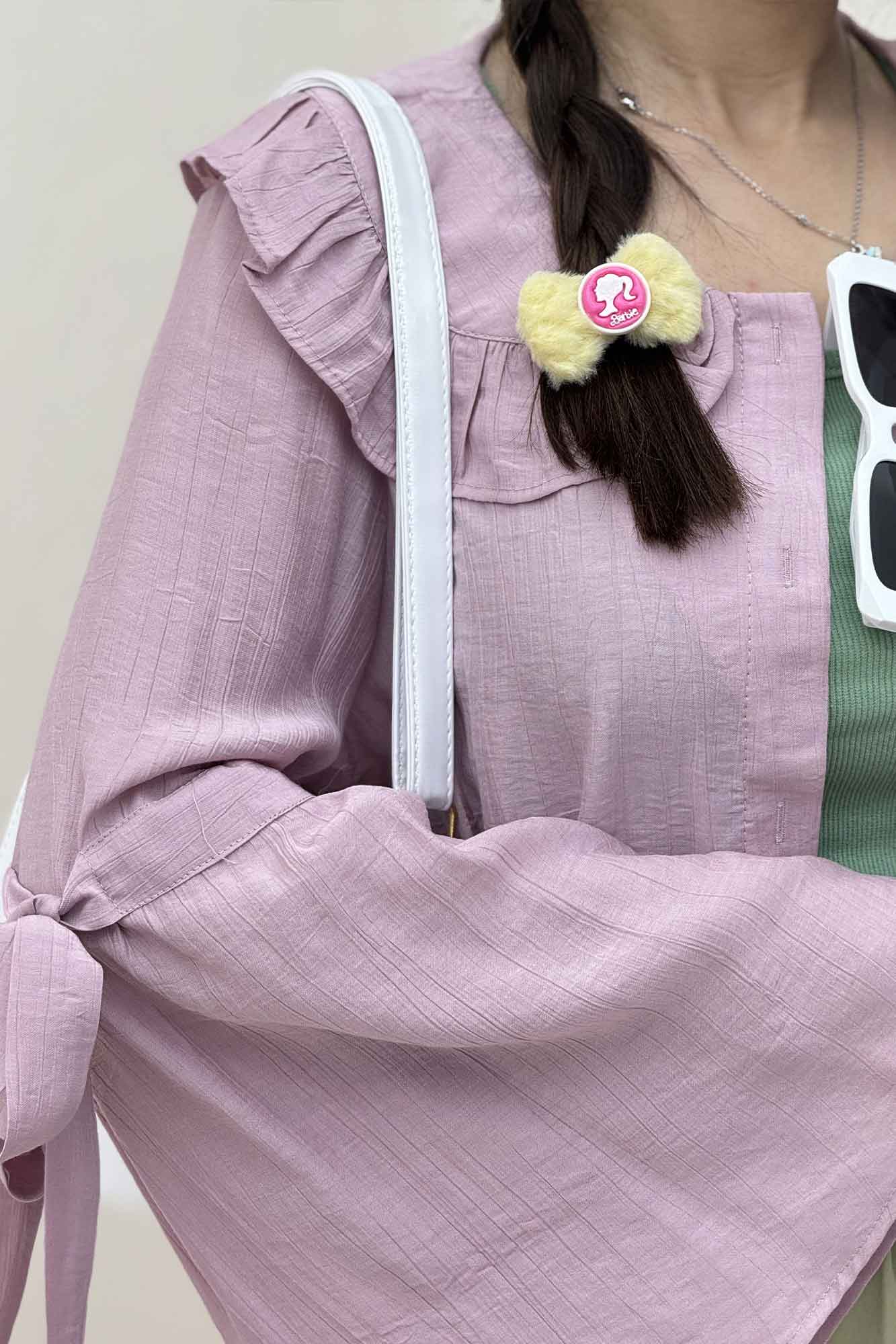 شومیز مانتویی کریشه زارا تیلز