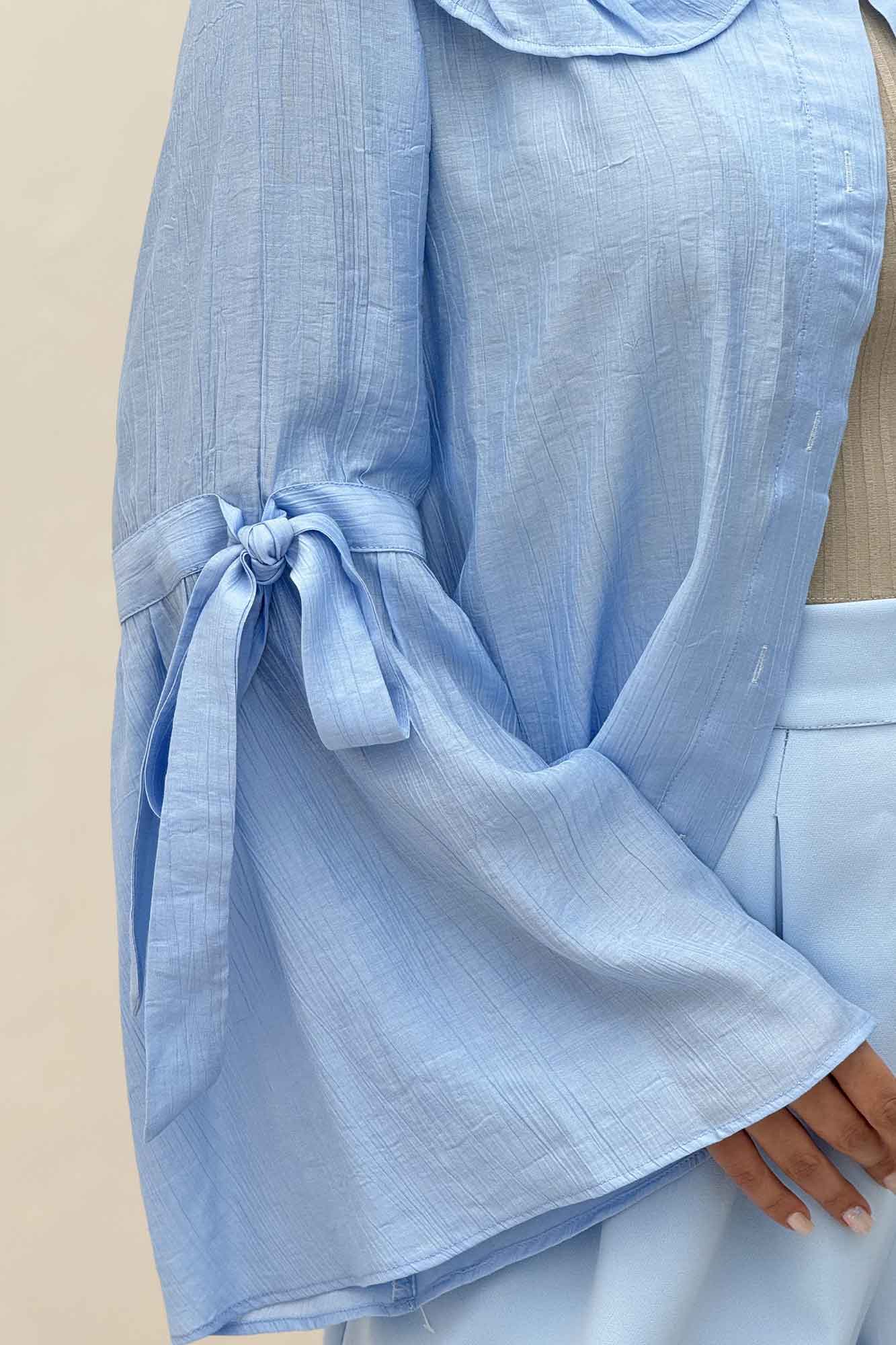 شومیز مانتویی کریشه زارا تیلز