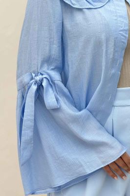 شومیز مانتویی کریشه زارا تیلز