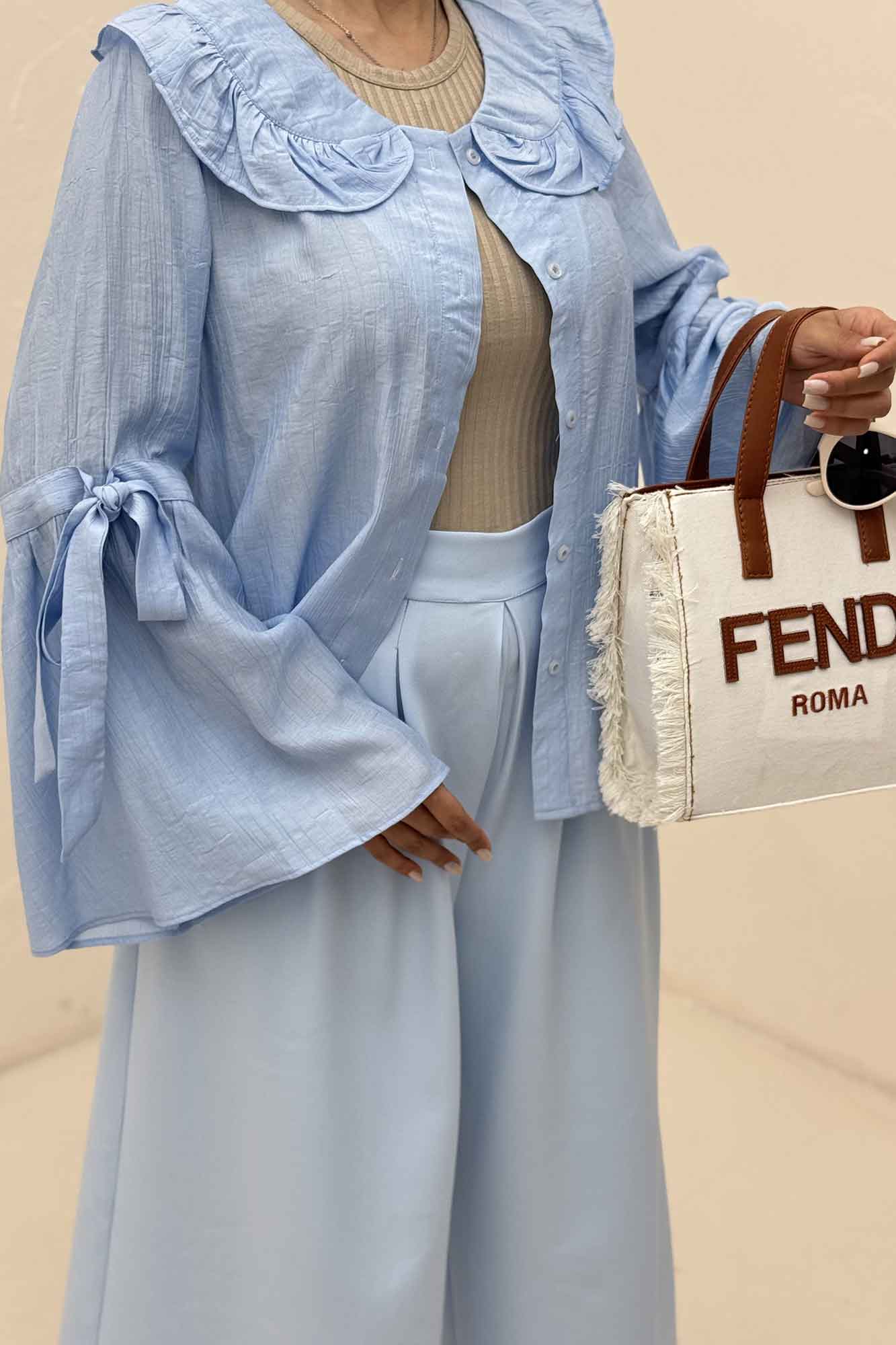 شومیز مانتویی کریشه زارا تیلز