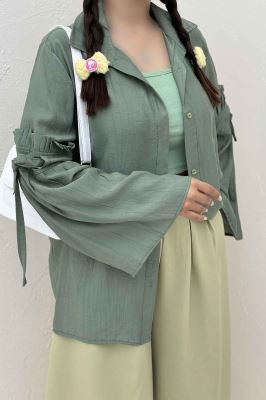 شومیز مانتویی کریشه زارا ژونا