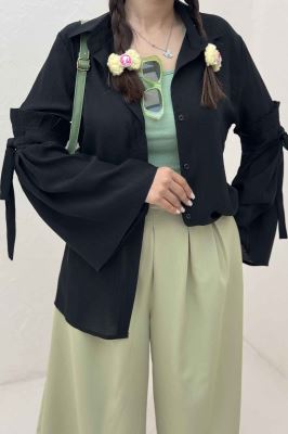 شومیز مانتویی کریشه زارا ژونا