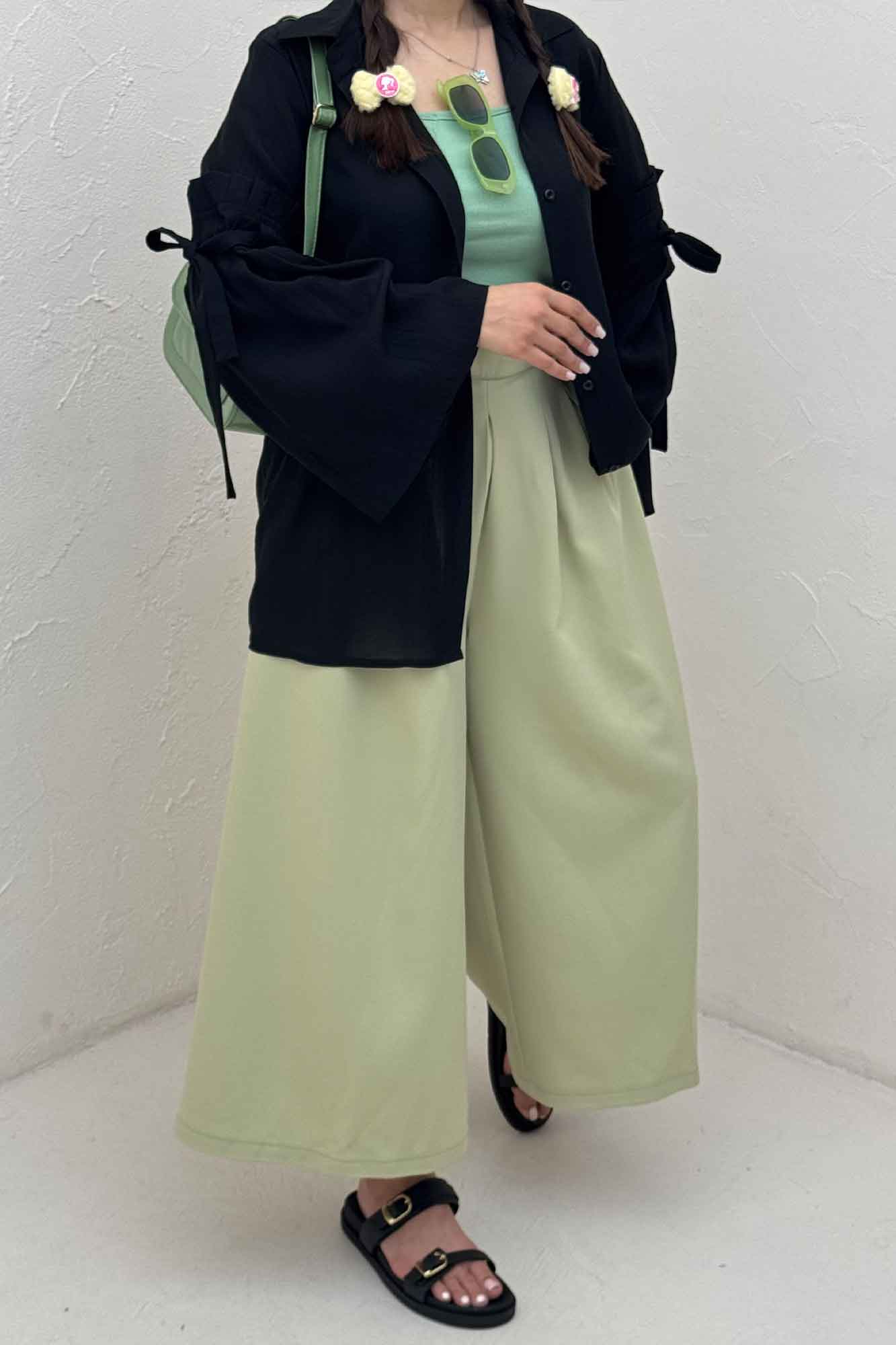 شومیز مانتویی کریشه زارا ژونا