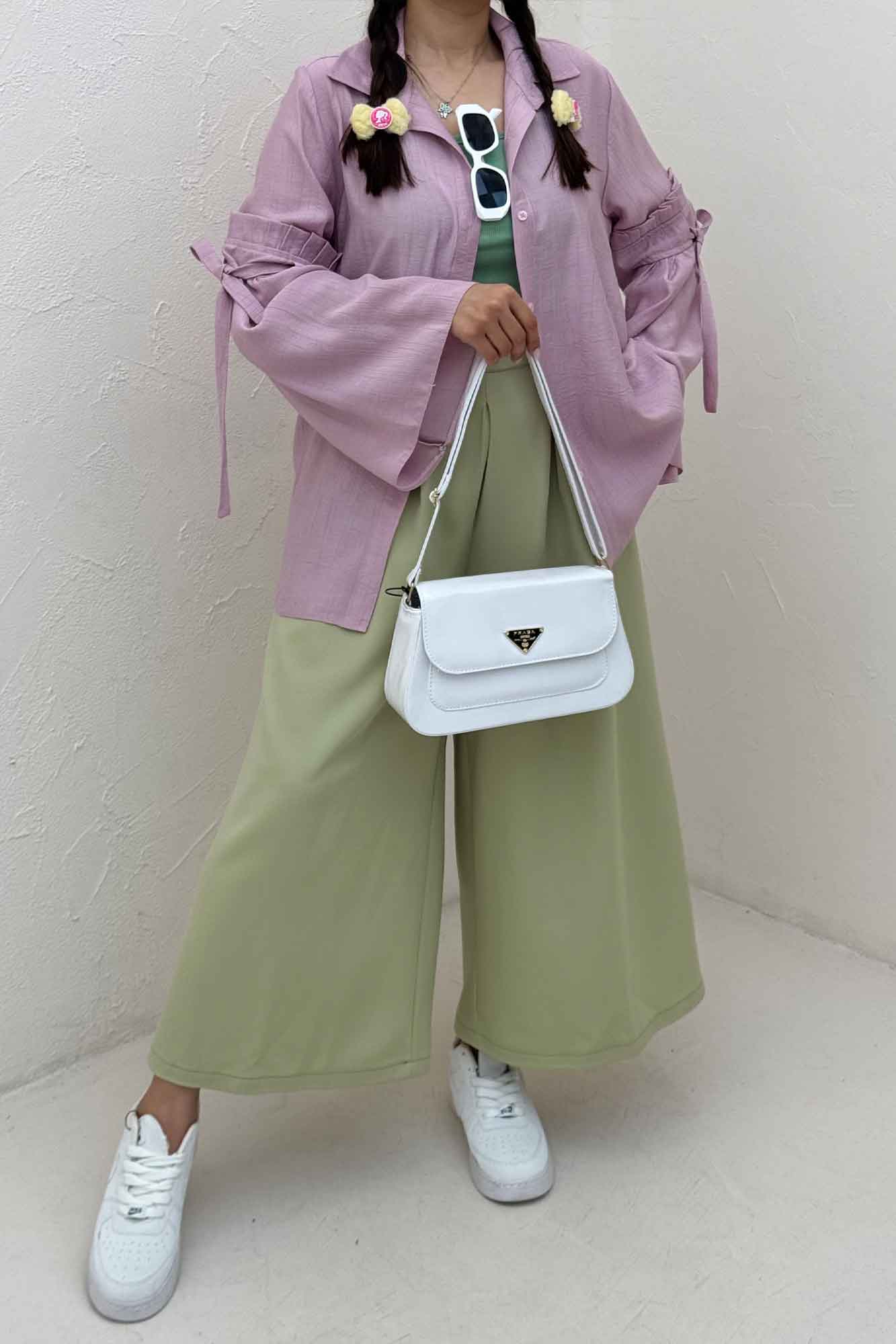 شومیز مانتویی کریشه زارا ژونا