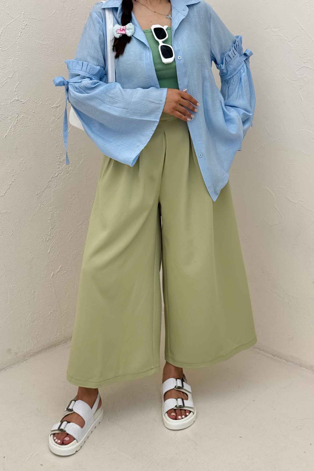 شومیز مانتویی کریشه زارا ژونا