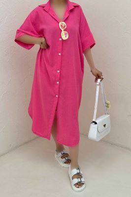 مانتو بلند لینن زارا جلو دکمه 