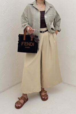 شومیز پری راه راه ژاکارد 