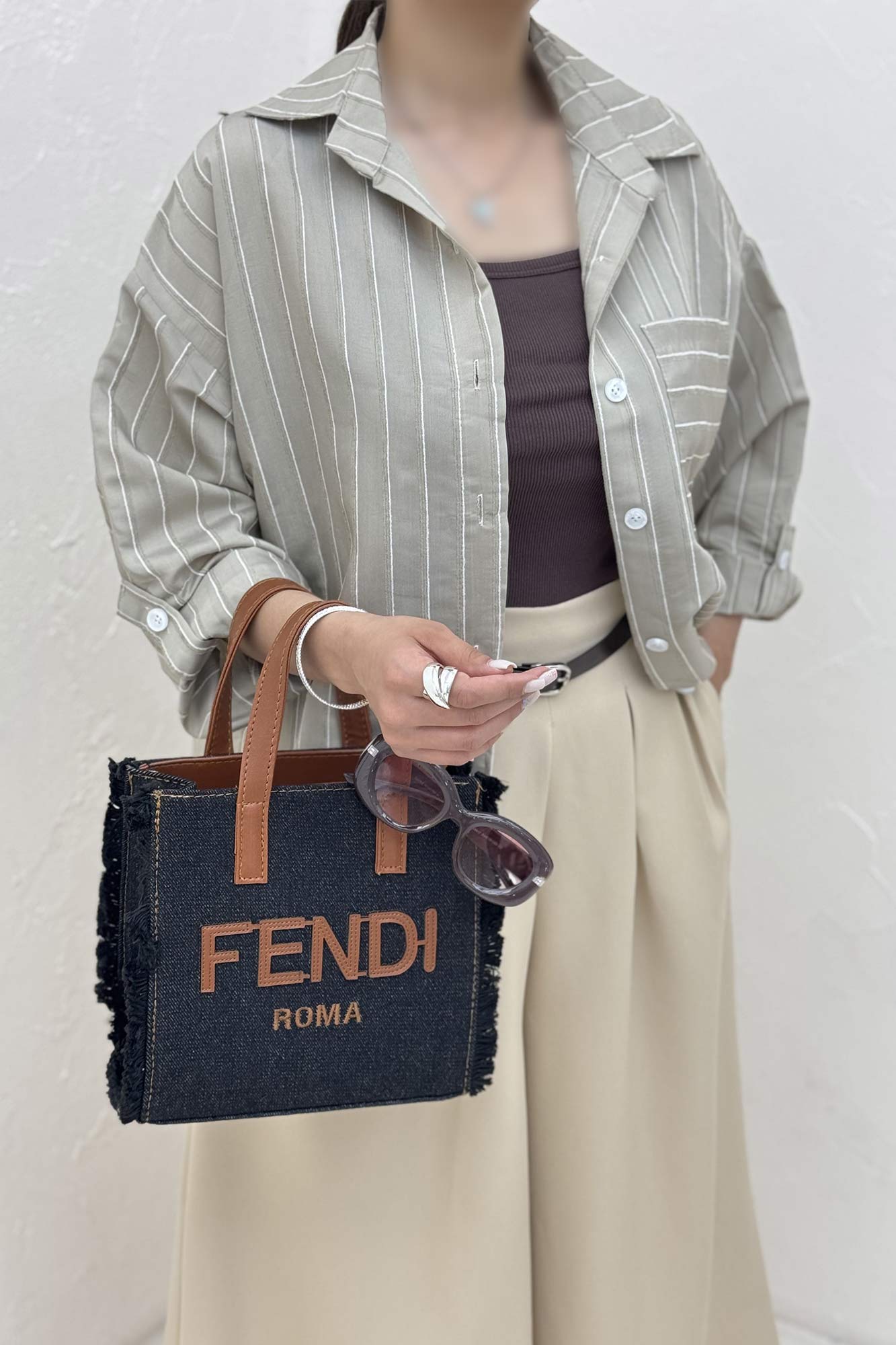 شومیز پری راه راه ژاکارد 