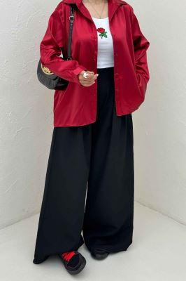 شومیز مانتویی ساتن R