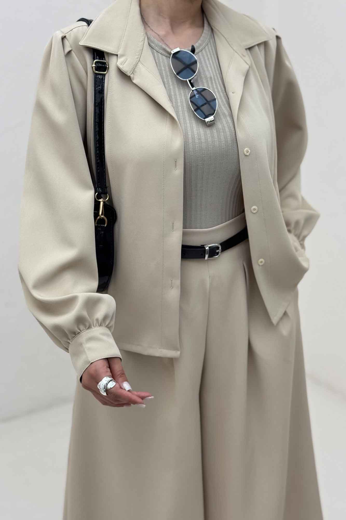 شومیز مانتویی جلو سه پیله مازراتی