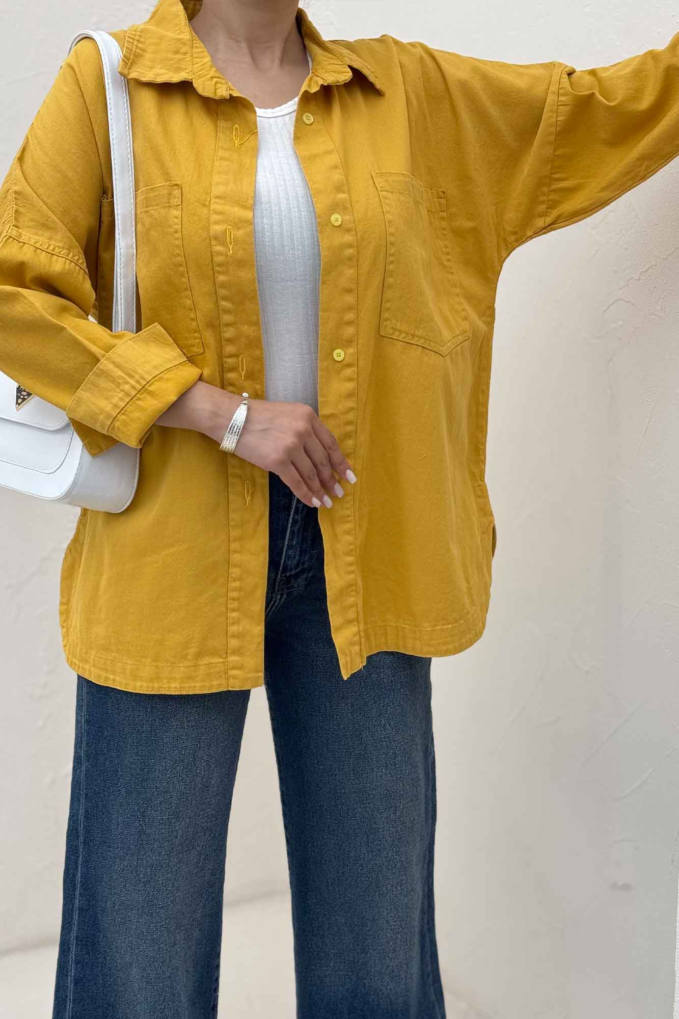 مانتو کتان پایین هلال TR