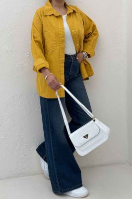 مانتو کتان پایین هلال TR