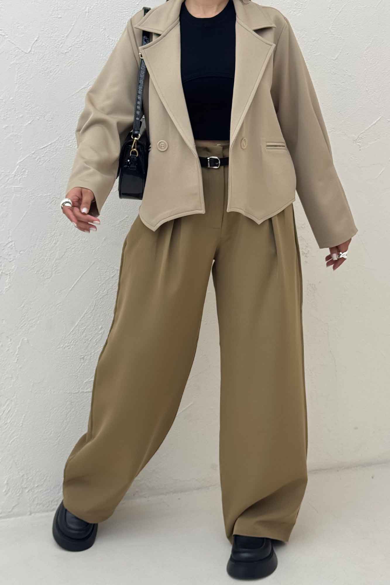 کت مازراتی کجراه لبه هفتی آستین پیله