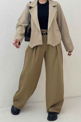 کت مازراتی کجراه لبه هفتی آستین پیله