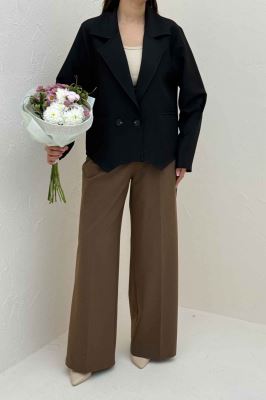 کت مازراتی کجراه لبه هفتی آستین پیله