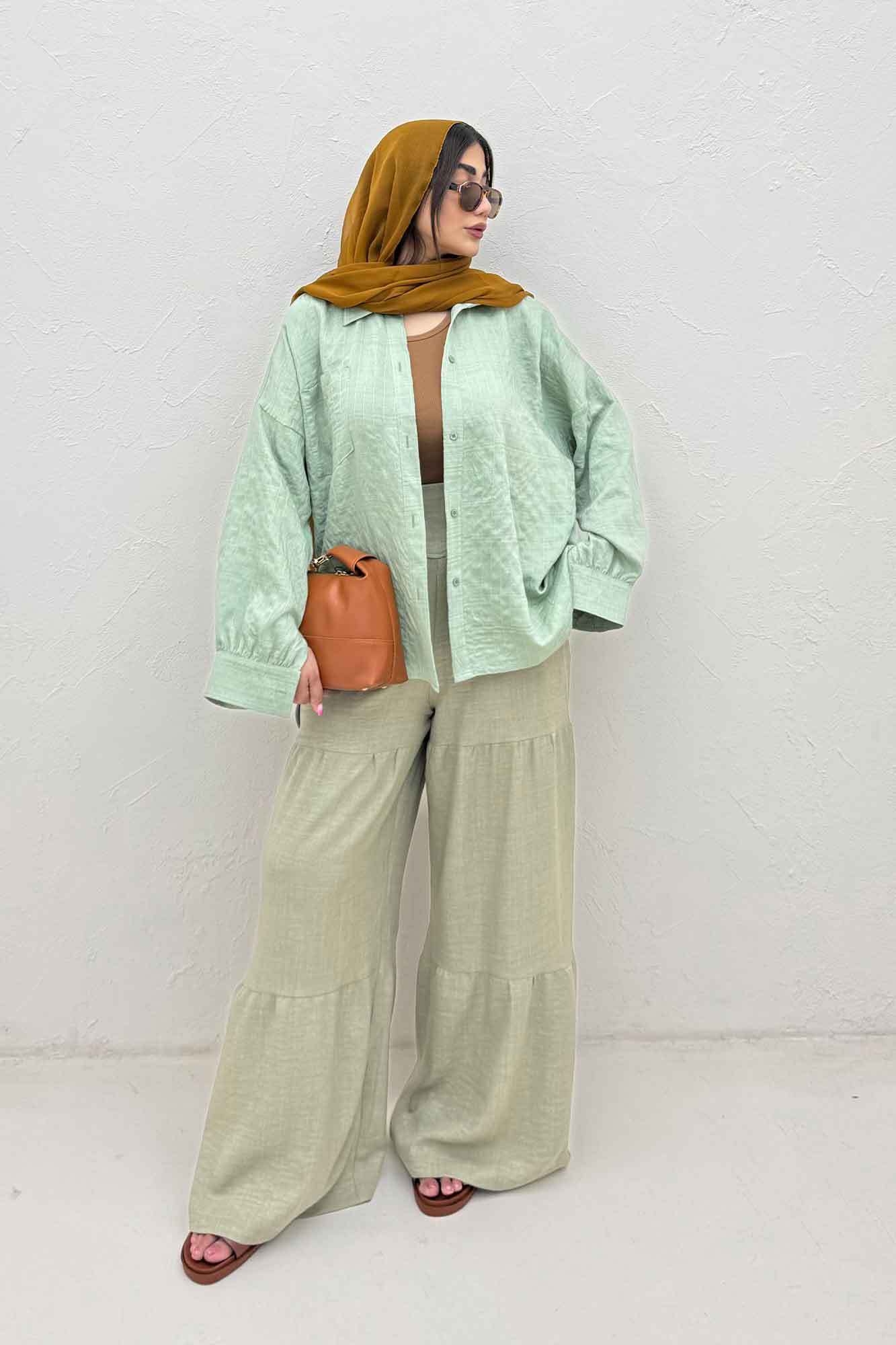 مانتو راهدار parry تک جیب مینیمال