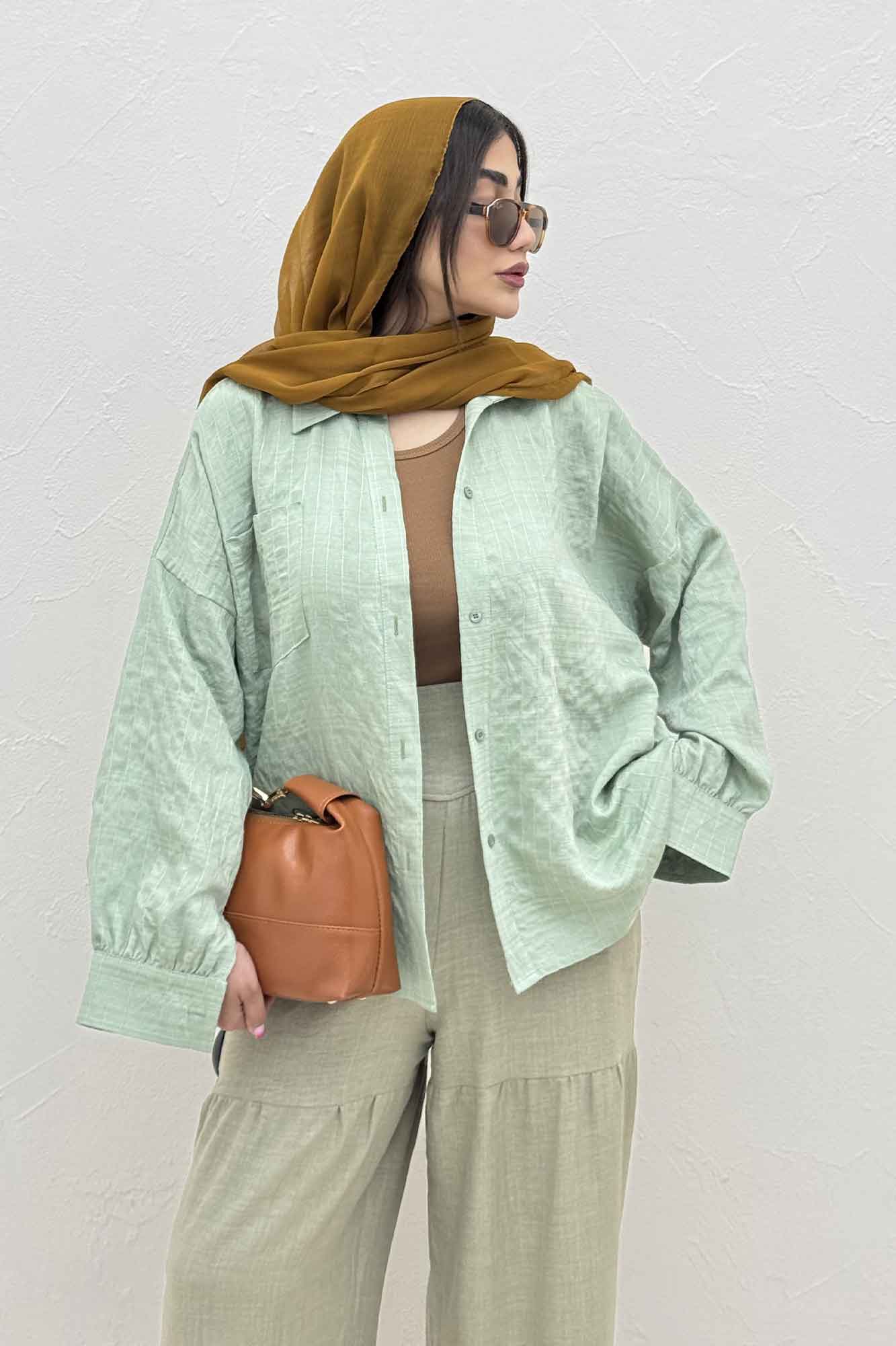 مانتو راهدار parry تک جیب مینیمال