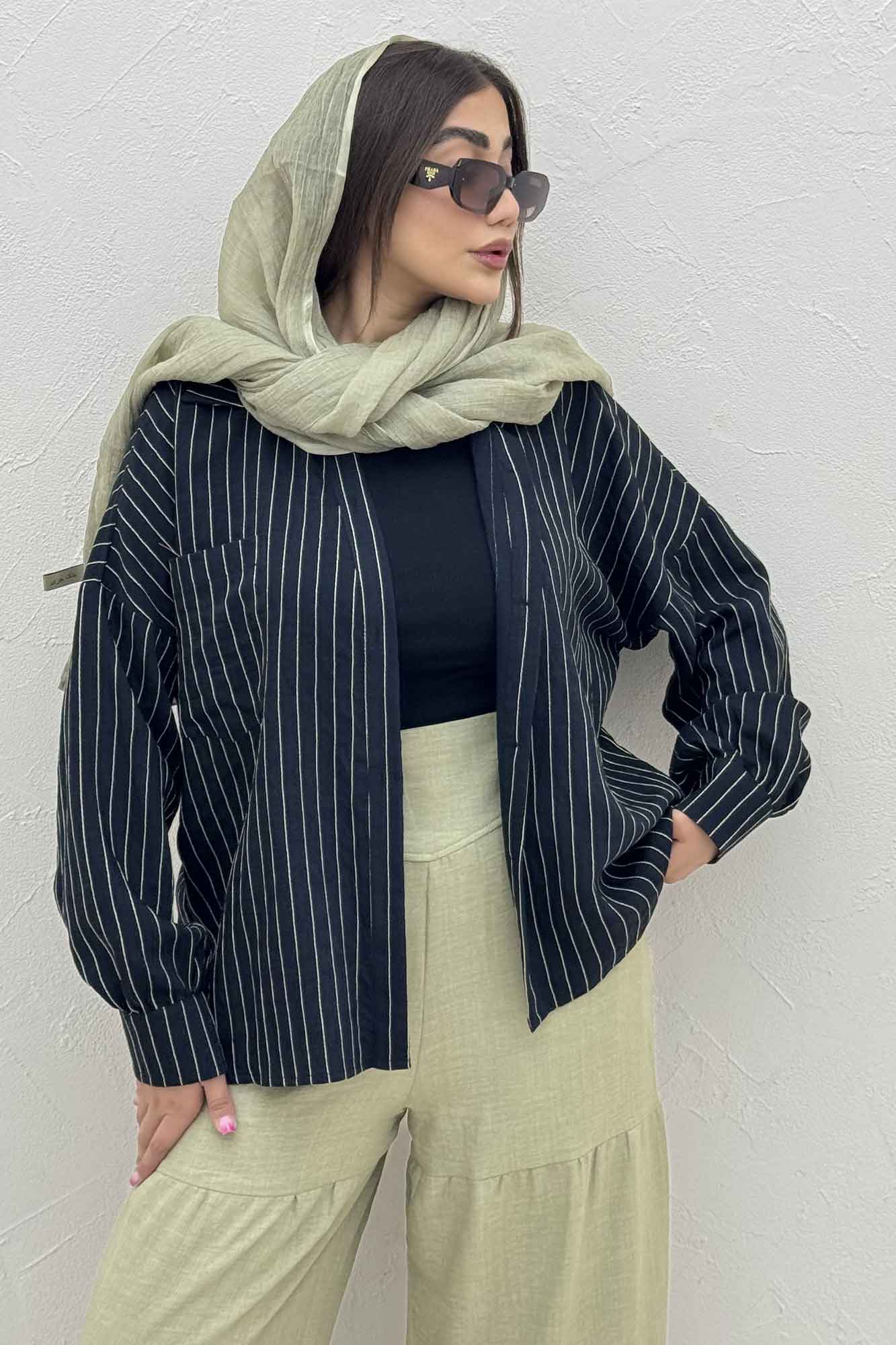 مانتو راهدار parry تک جیب مینیمال