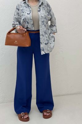 شومیز مانتویی پرینتی پاگن دار طرح 1