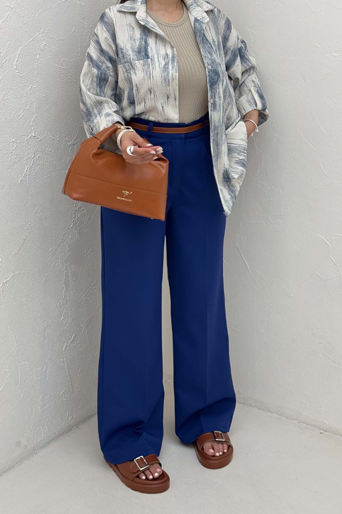 شومیز مانتویی پرینتی پاگن دار طرح 2