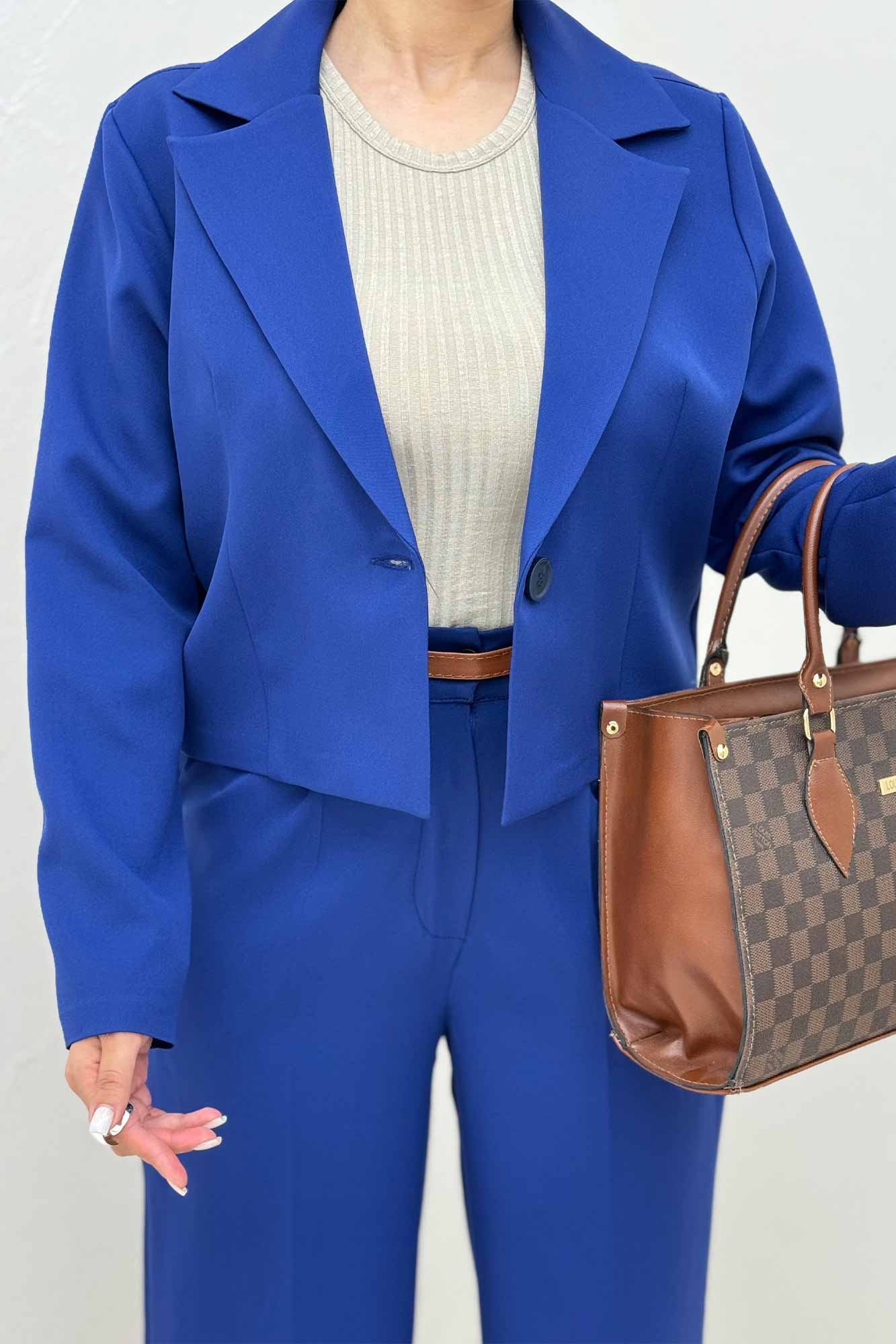 ست کت و شلوار مازراتی تک دکمه دلژین