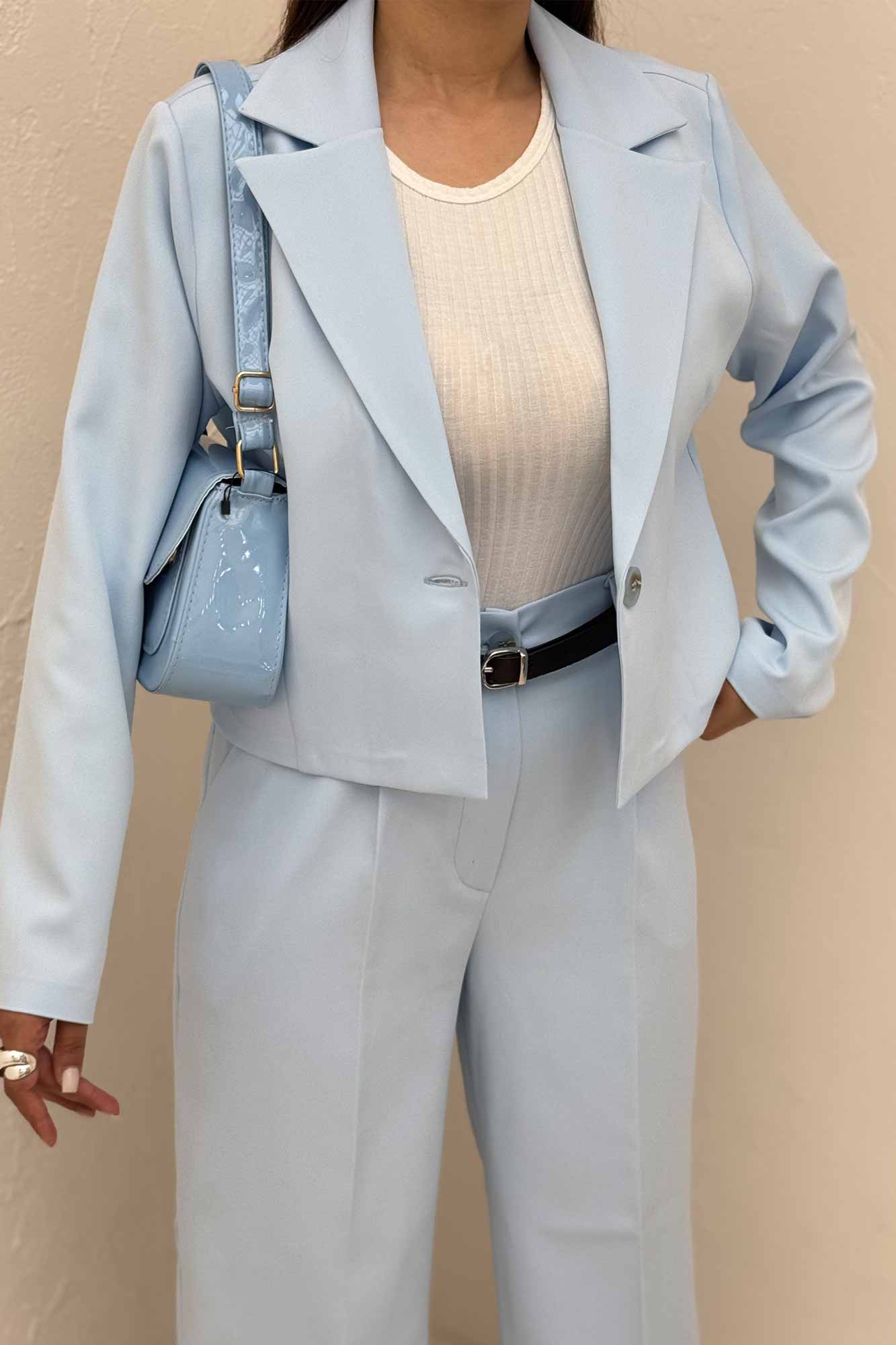 ست کت و شلوار مازراتی تک دکمه دلژین