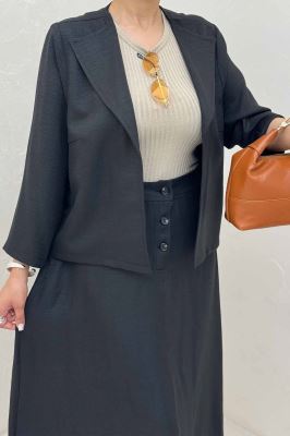 ست کت و دامن شانتون دلین