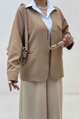 کت مازراتی تک دکمه جیب فیلتو