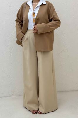 کت مازراتی تک دکمه جیب فیلتو