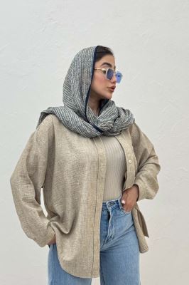 شومیز مانتویی شانتون زارا پشت دکمه 