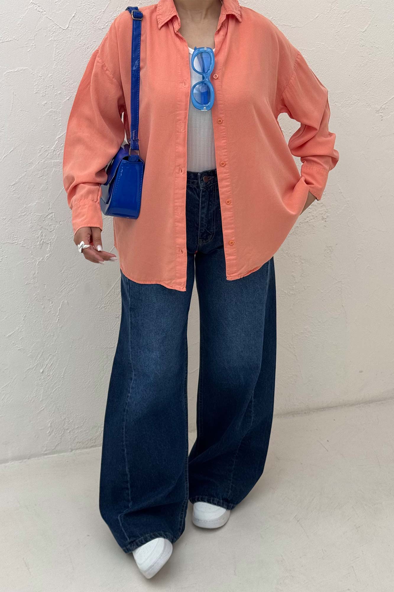 مانتو کتان پایین هلال 0006612