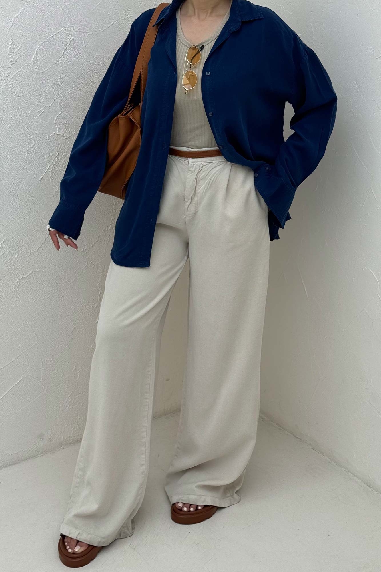 مانتو کتان پایین هلال 0006602