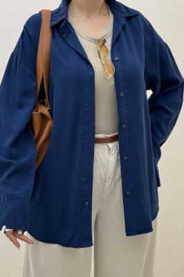 مانتو کتان پایین هلال 0006602