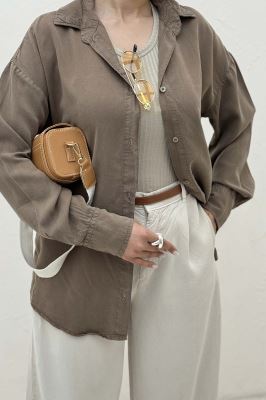 مانتو کتان پایین هلال 0006613
