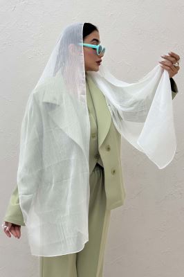 شال ساده حریر